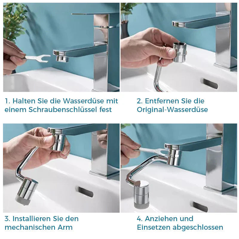 Flexi-Schwenkhahn 1080°
