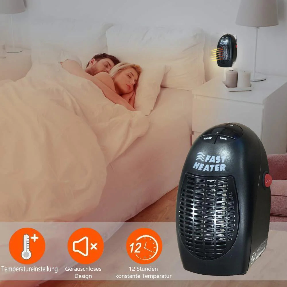 Tragbare Mini-Heizung – Effizient, sicher und überall einsetzbar