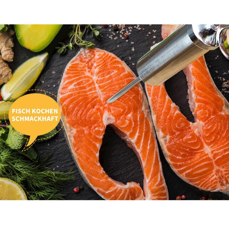 Edelstahl-Marinadenspritze 304 – Perfekt für saftige und aromatische Fleischgerichte