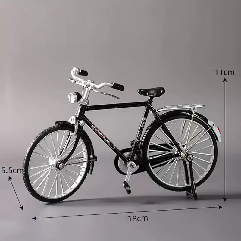Retro-Fahrradmodell – Detailgetreue Miniatur für Sammler