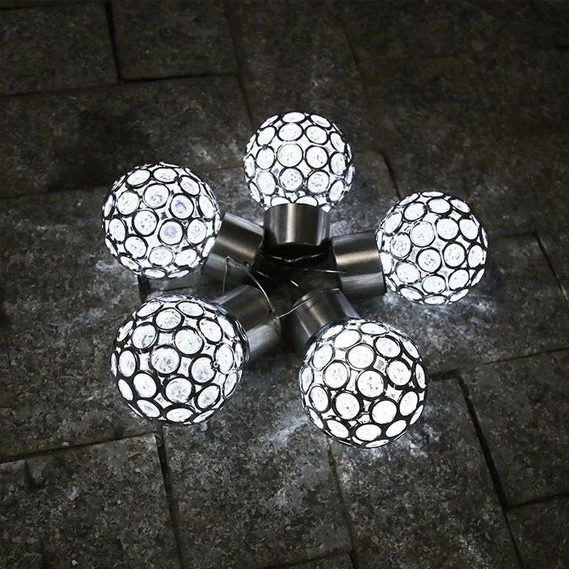 Wasserdichte Solar-Gartenleuchte – Stimmungsvolles Licht für deinen Außenbereich!