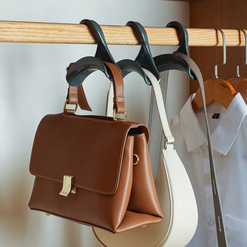 Praktischer Aufbewahrungshaken – Ordnung & Schutz für deine Taschen!
