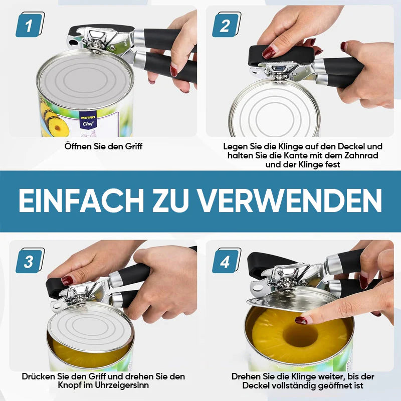 Multifunktioneller Edelstahl-Dosenöffner