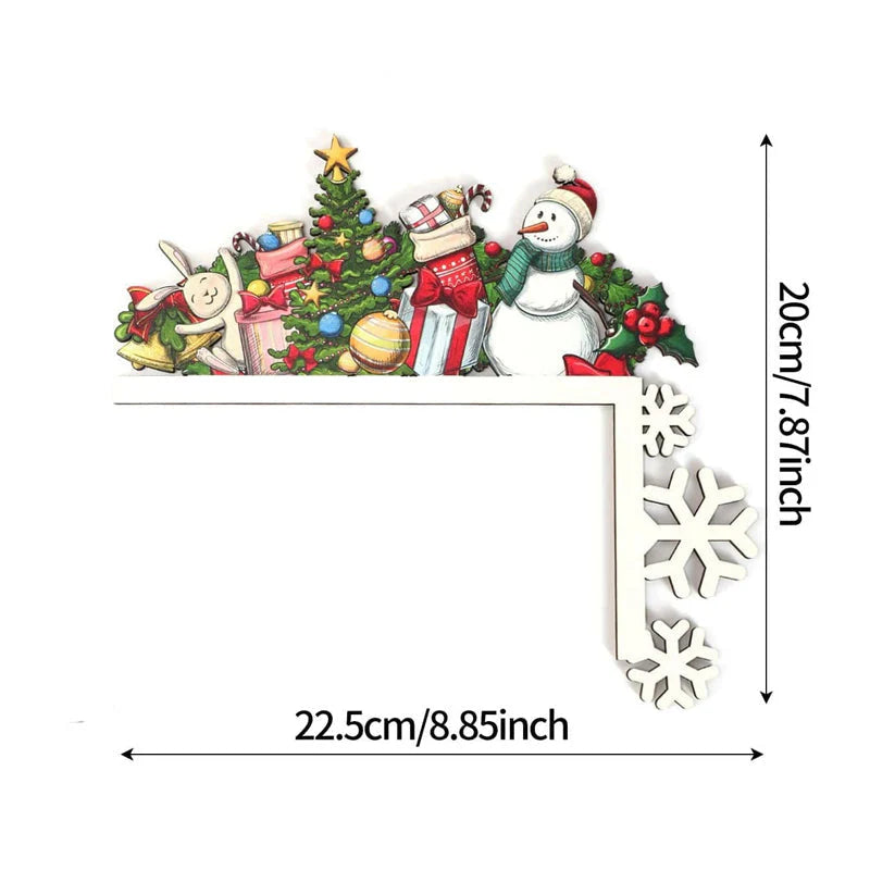 Weihnachtliche Türrahmen-Deko – Festlicher Charme für dein Zuhause!