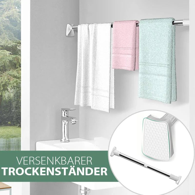 Teleskopische Gardinenstange aus Edelstahl