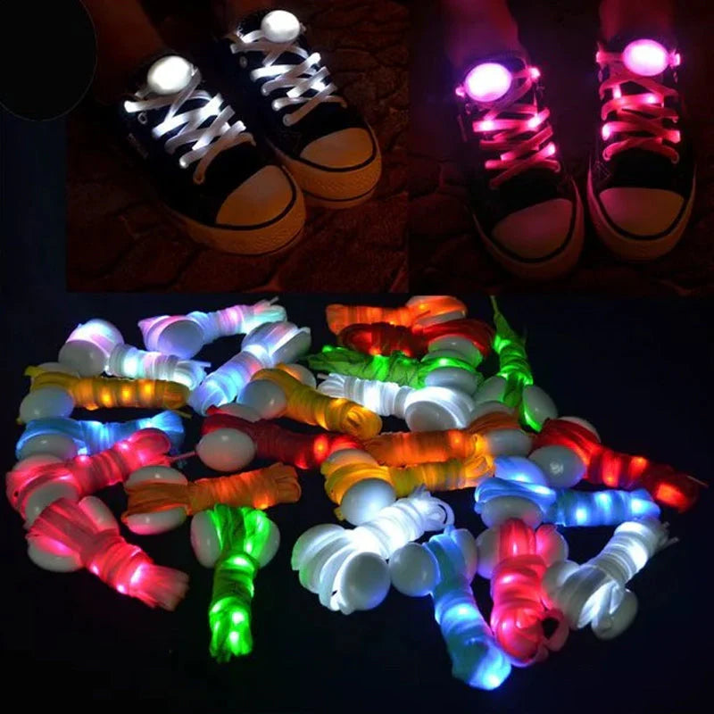 Leuchtende LED-Schnürsenkel – Für einen strahlenden Auftritt bei Nacht