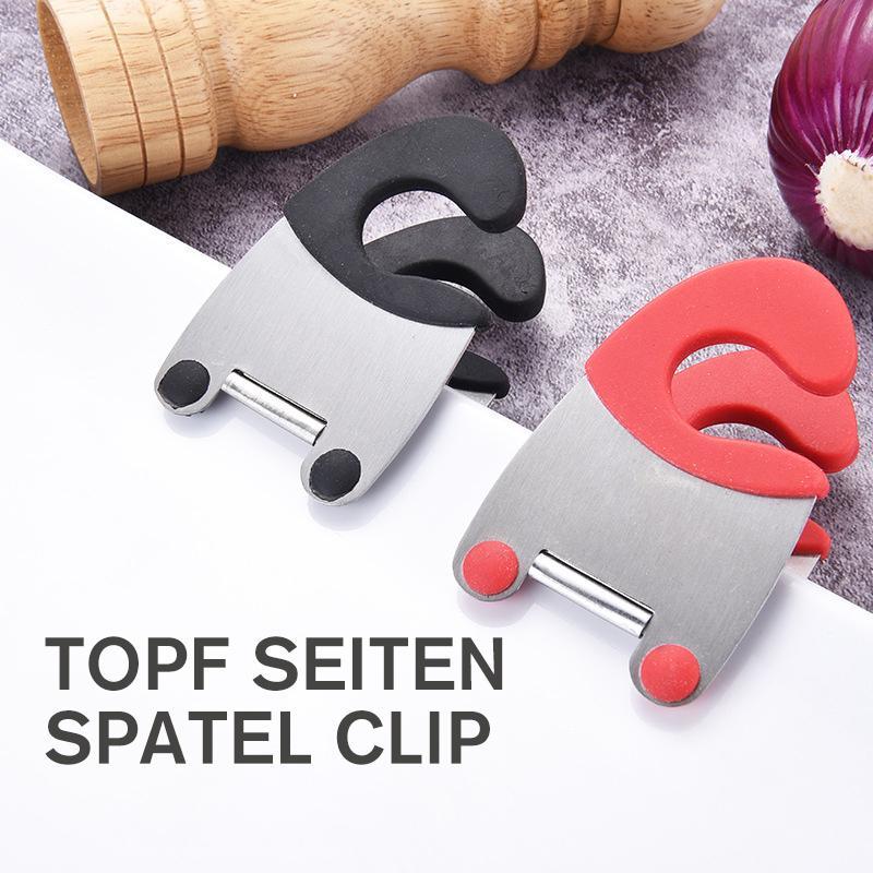 KüchenClip – Praktischer Topfseitenhalter für Kochutensilien