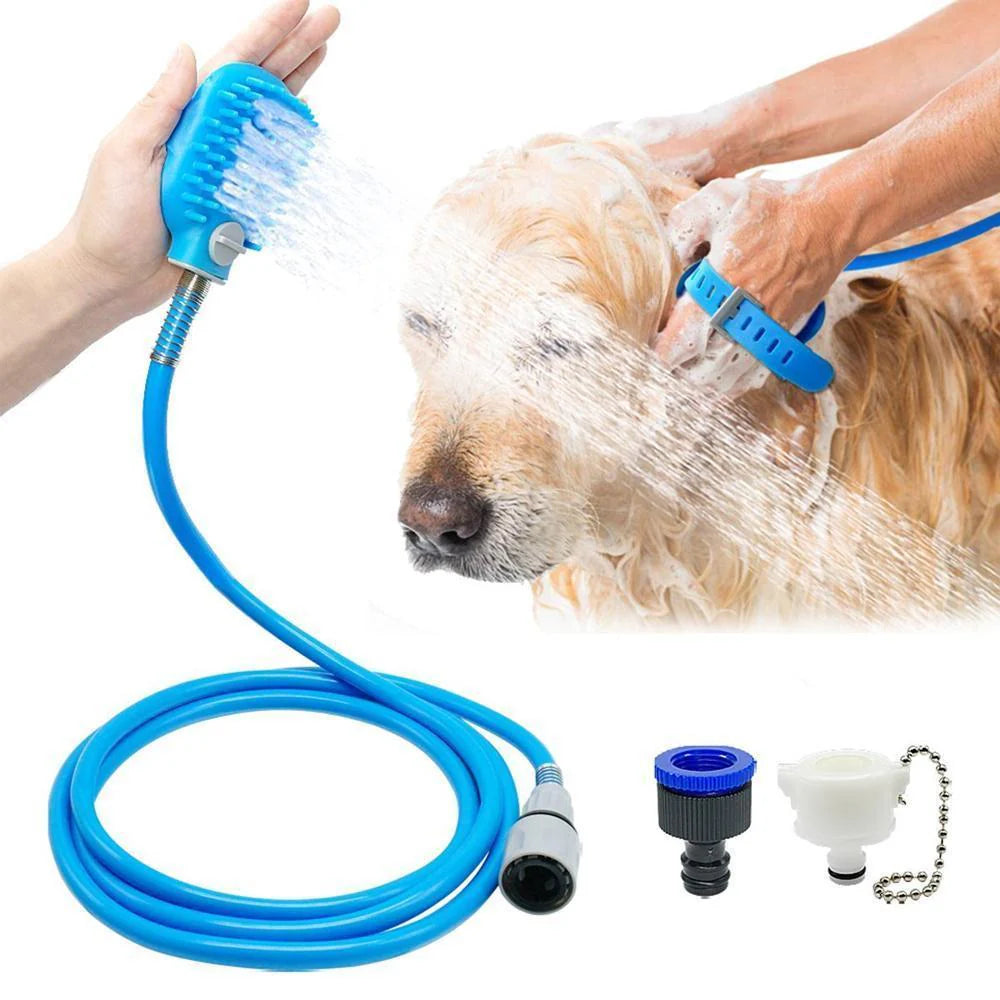 Haustier-Badewasserstrahler Deluxe.