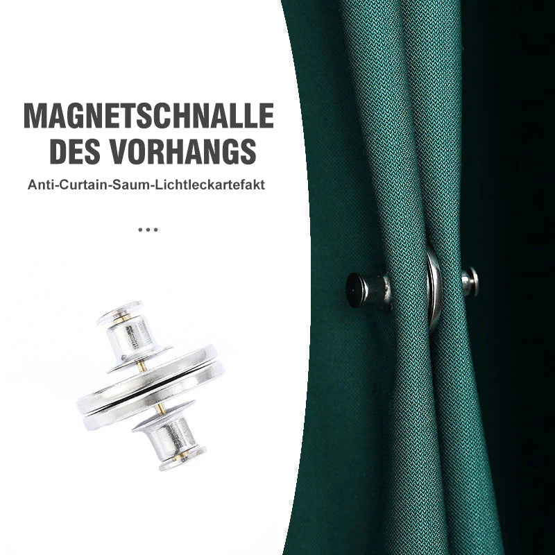 MagnetoClip – Magnetische Vorhanghalter für stilvolle Fensterdekoration