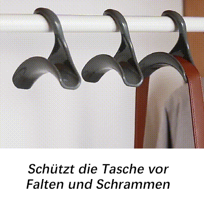 Praktischer Aufbewahrungshaken – Ordnung & Schutz für deine Taschen!