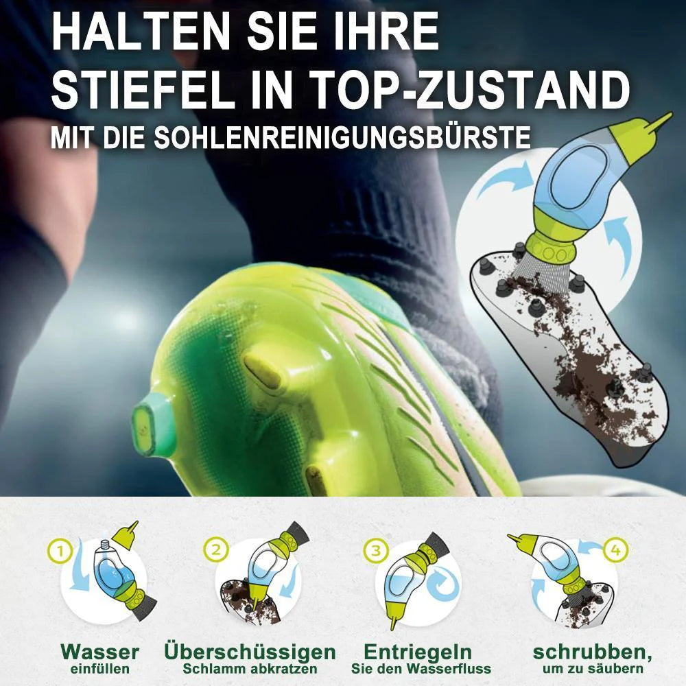 Tragbare Sohlenreinigungsbürste – Saubere Schuhe in Sekunden!