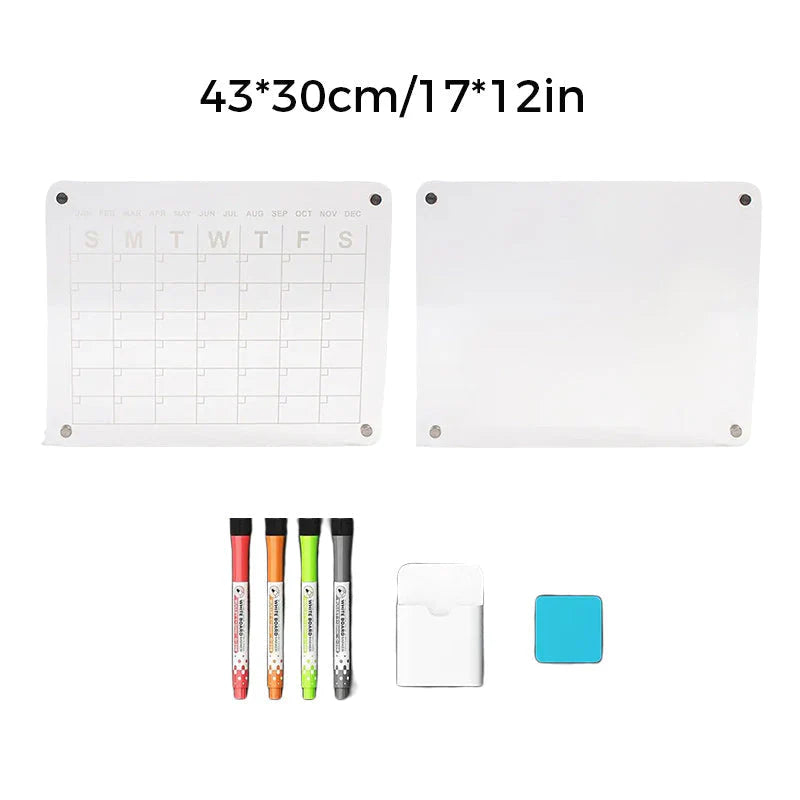 Magnetischer Kühlschrank-Planer mit Memo-Set