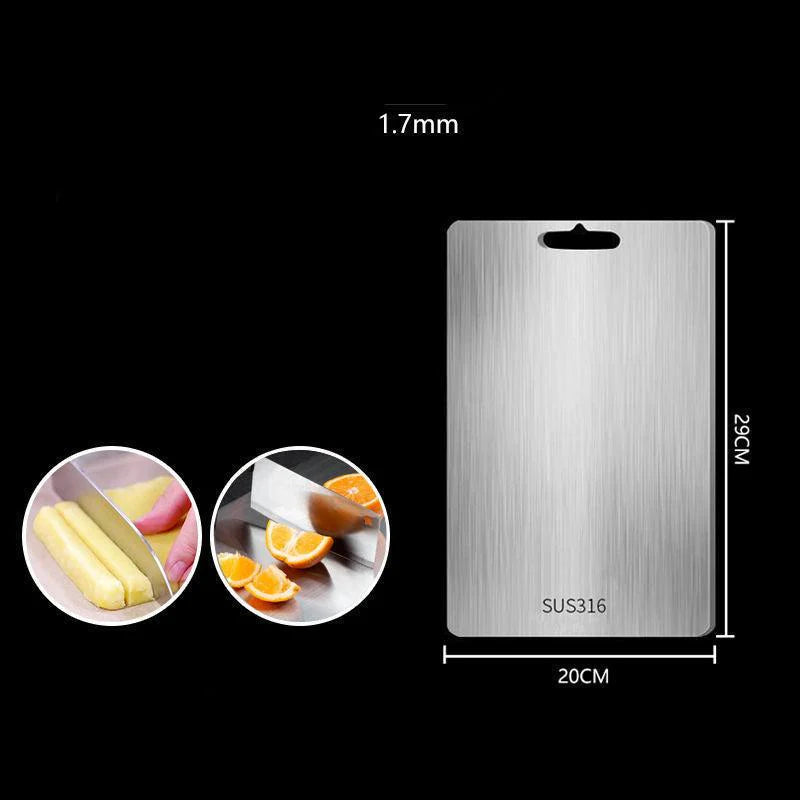 SteelEdge - Premium Schneidebrett aus Titan