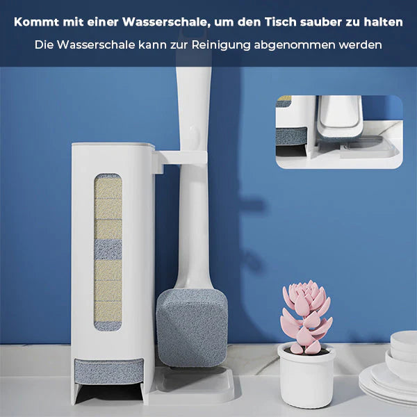 Multifunktionale Reinigungsbürste für die Küche