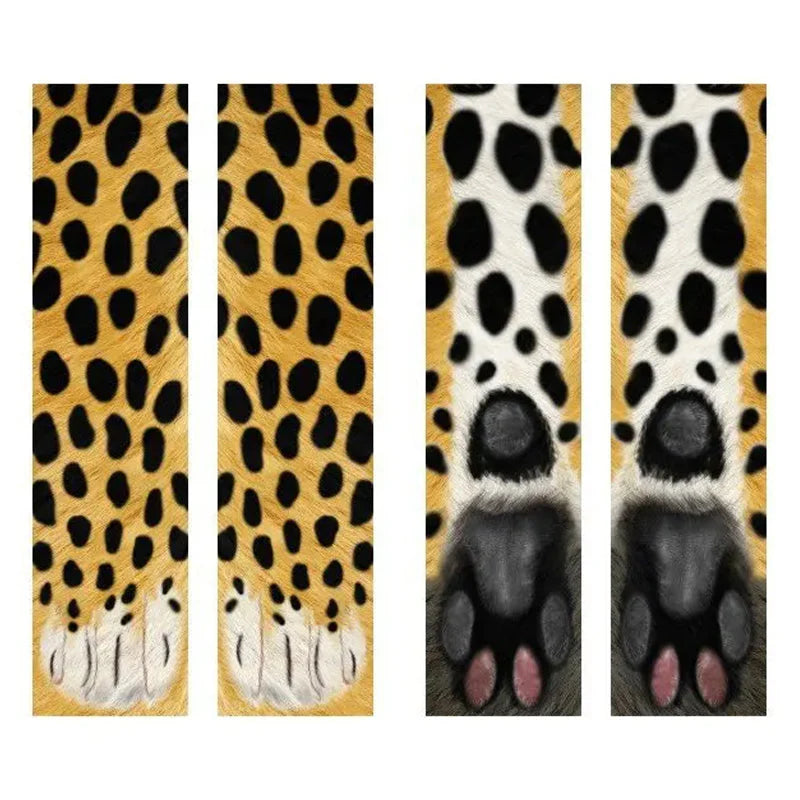 3D Tierpfoten-Socken