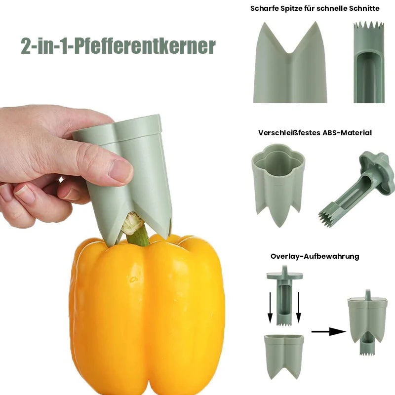 Chili-und Paprika-Entkerner