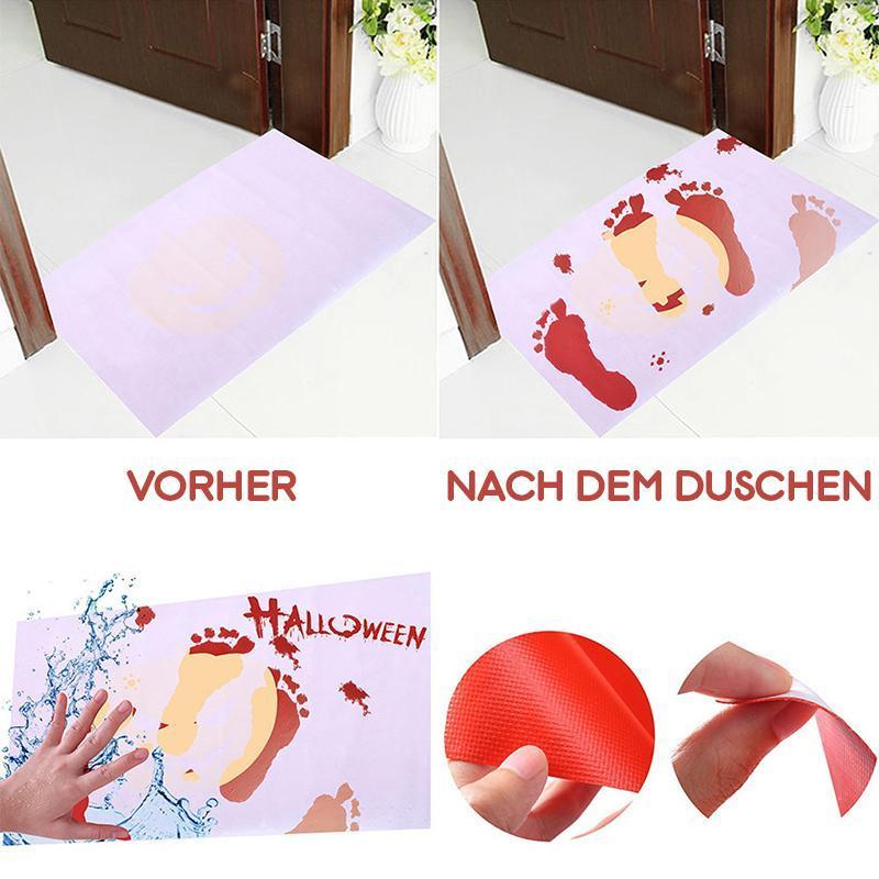 Gruseliger Farbwechsel-Badvorleger