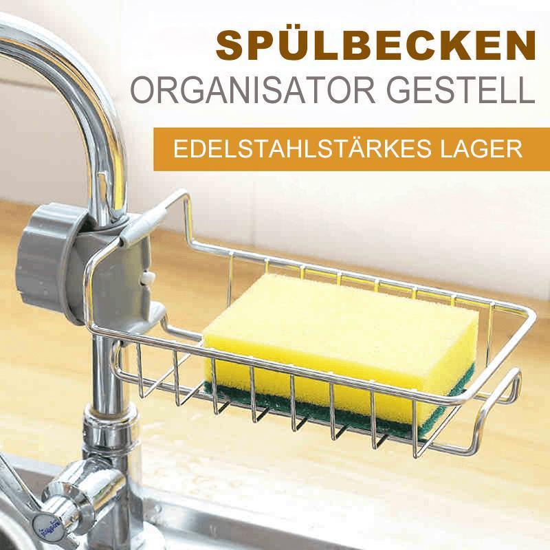 Multifunktionales Spülbecken-Organisationsregal – Praktisch und Stilvoll