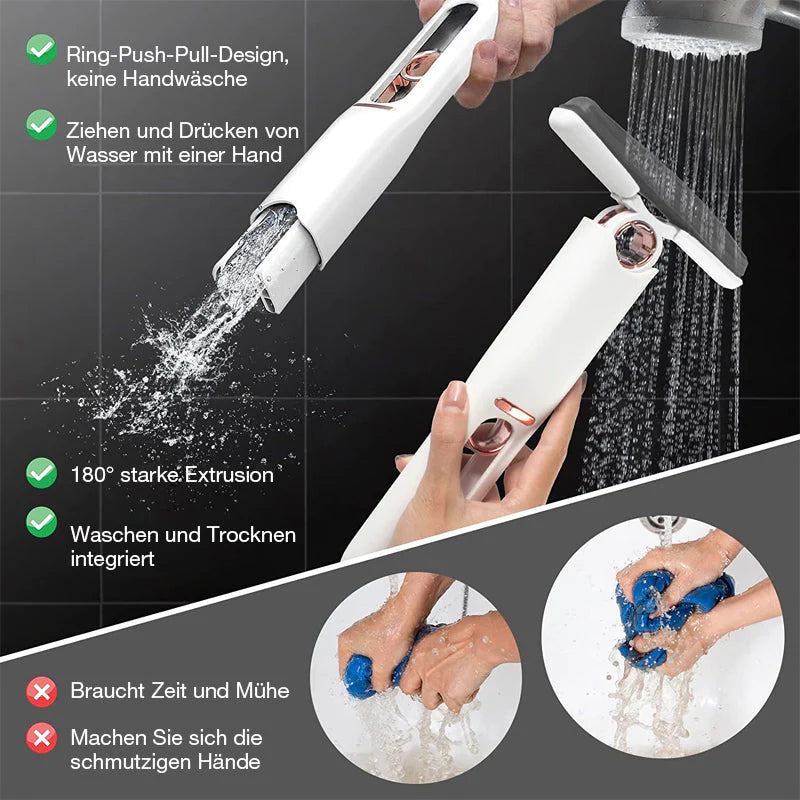 Handwaschbarer Mini-Mopp für den Schreibtisch