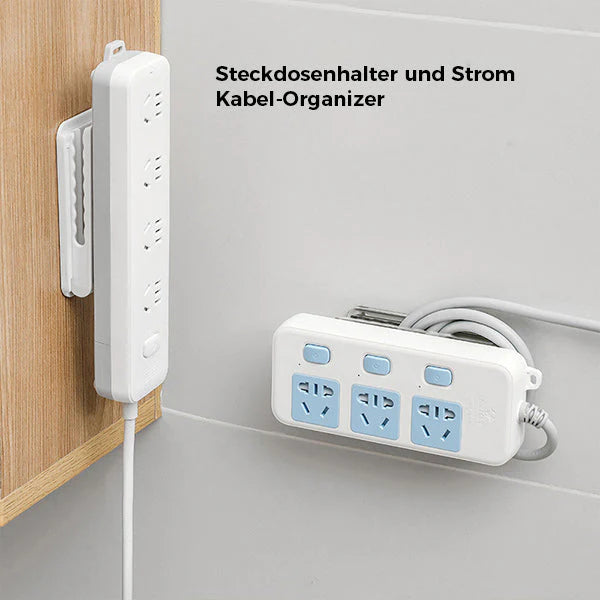 Selbstklebender Halter für Stecker & Adapter