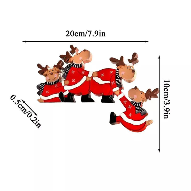 Weihnachtliche Türrahmen-Deko – Festlicher Charme für dein Zuhause!