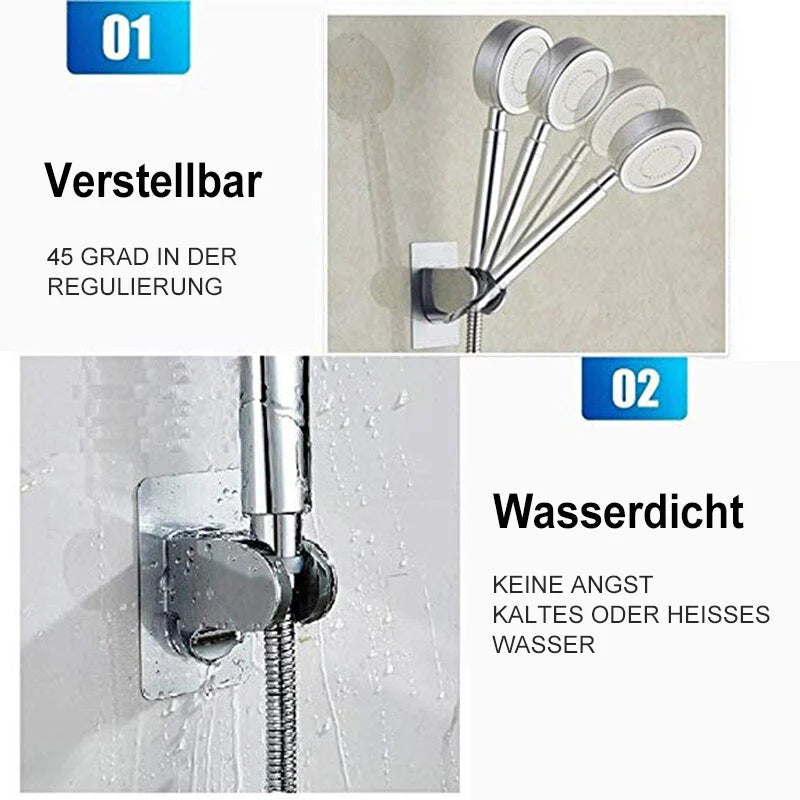Selbstklebende Duschkopf-Halterung – Ohne Bohren, Perfekter Halt!