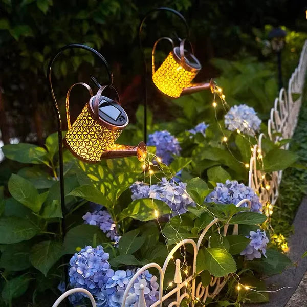 Solar Gießkanne mit Beleuchtung