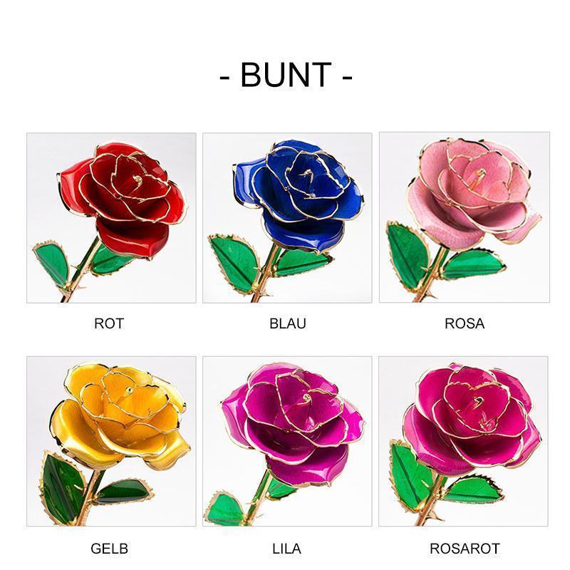 Ewige Gold-Rose