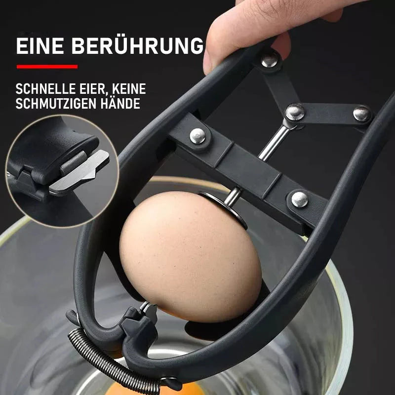 Edelstahl-Eiöffner – Perfektes Trennen von Eiweiß & Eigelb