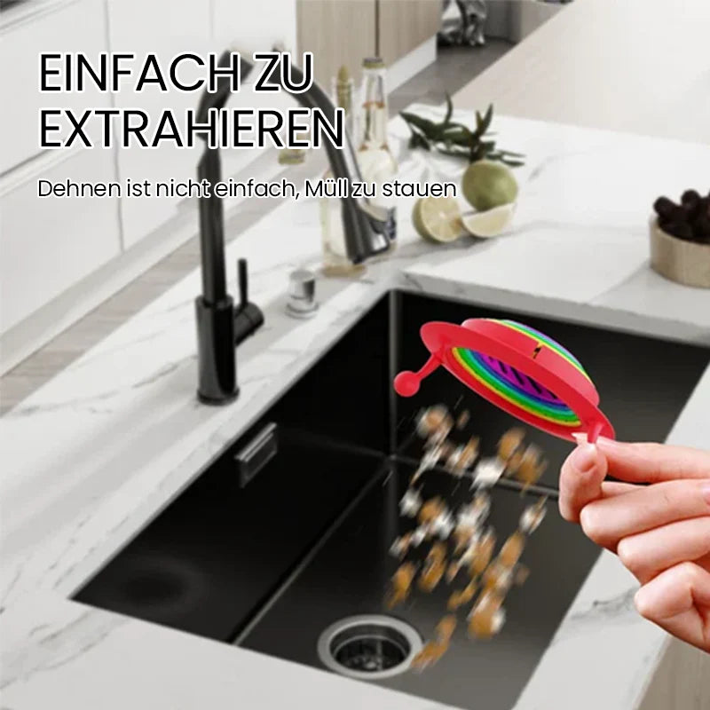 Niedliches Monster-Sieb für die Küchenspüle