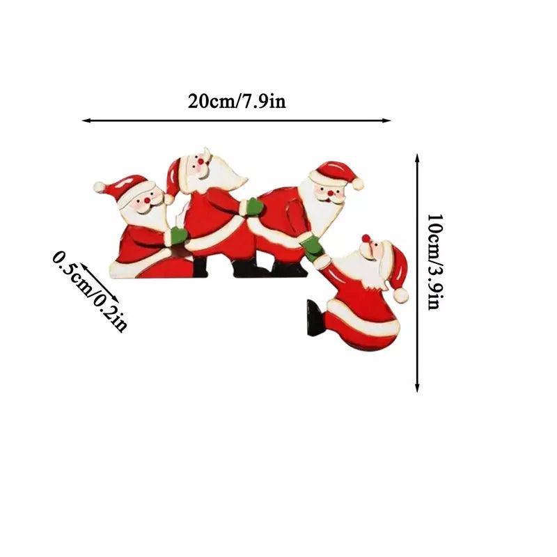 Weihnachtliche Türrahmen-Deko – Festlicher Charme für dein Zuhause!