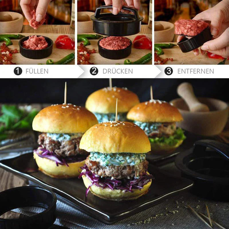 Perfekte Burgerpresse