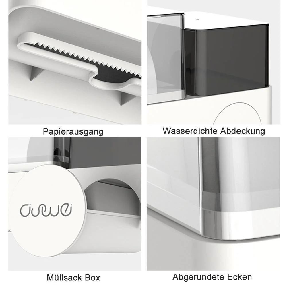 Wandmontierte 3-in-1 Badezimmer-Aufbewahrungsbox