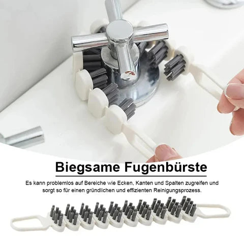 Flexible Reinigungsbürste für schwer erreichbare Stellen