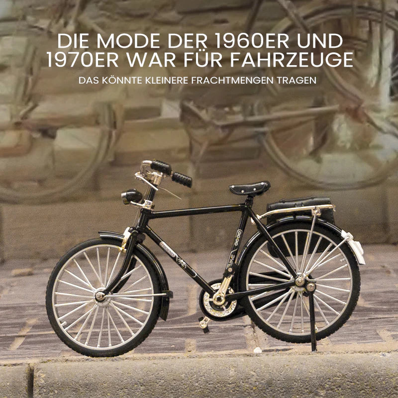 Retro-Fahrradmodell – Detailgetreue Miniatur für Sammler