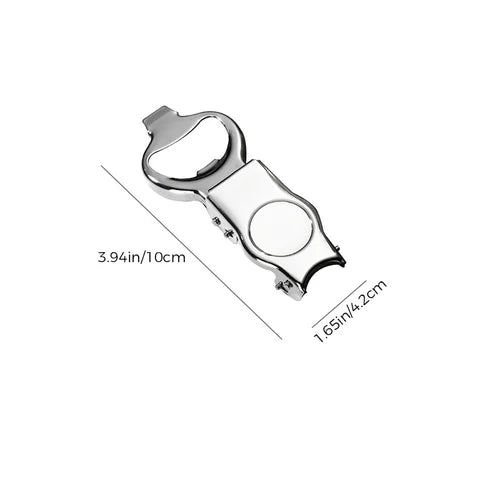 Praktischer 2in1 Flaschenöffner & Verschluss