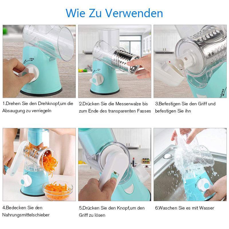 Handbetriebener Gemüsezerkleinerer
