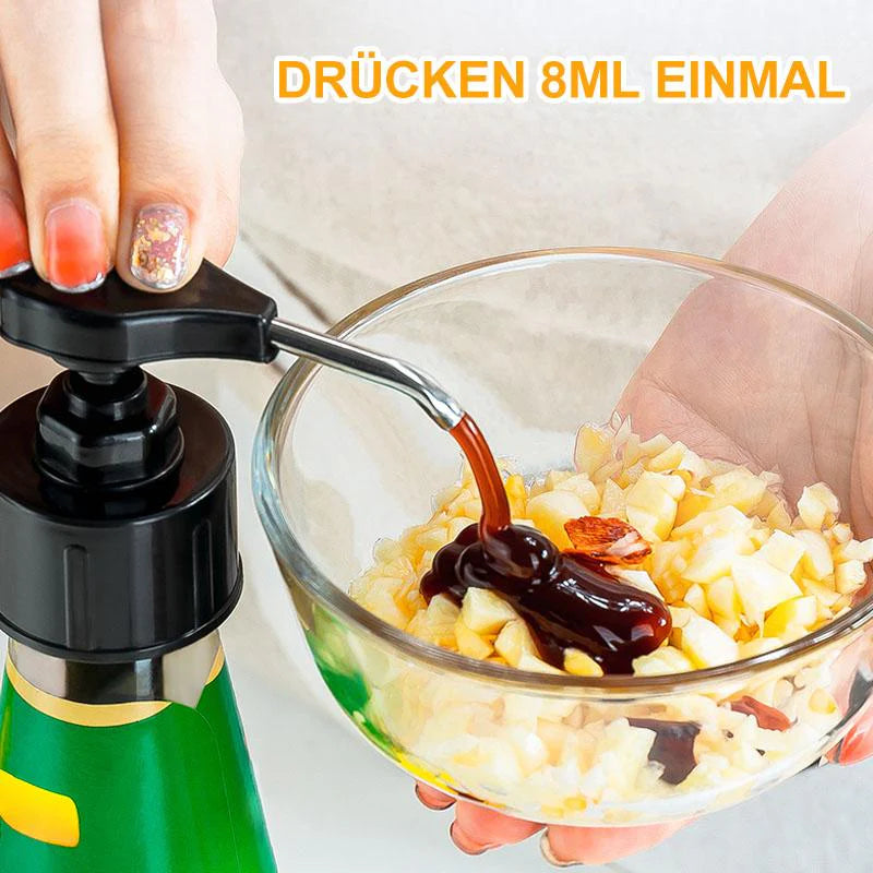 Praktische Flaschenspitze für Saucen