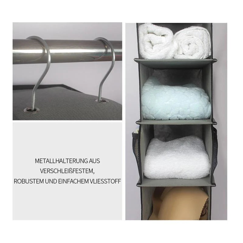 Praktischer 10-Fach-Hängeorganizer für Schuhe und Accessoires
