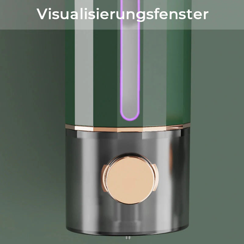 Wandmontierter Flüssigseifenspender mit Pumpmechanismus