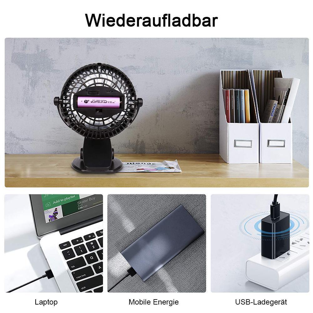Kabelloser 360° Mini-Lüfter – Flexibler Begleiter für jede Gelegenheit