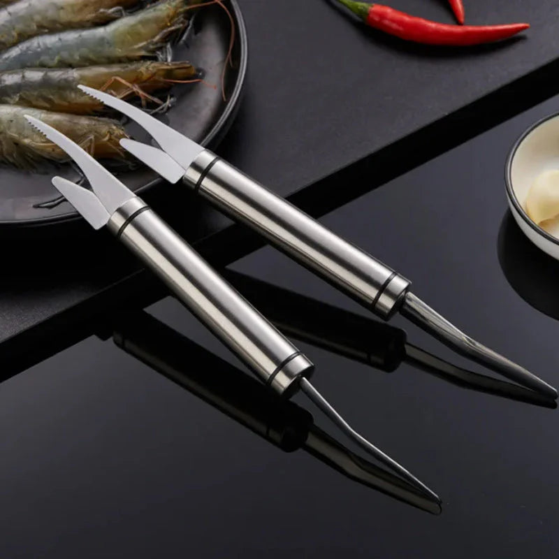 Multifunktionales Fisch- & Garnelenmesser
