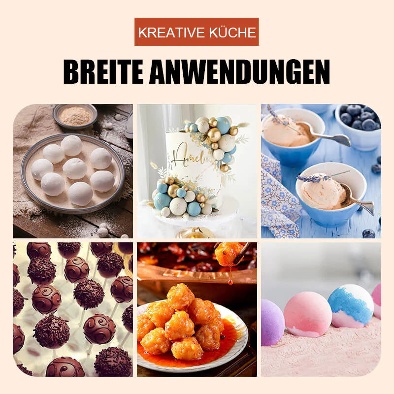 Drei-Kugel Fleischformer – Perfekte Fleischbällchen im Handumdrehen!