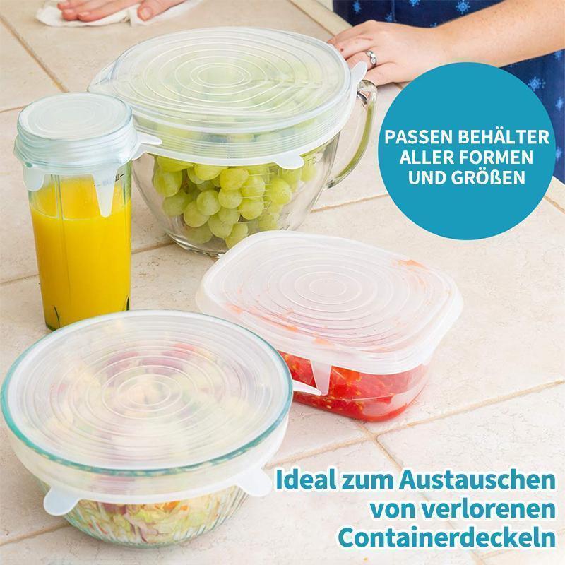 FrischeFlex – Dehnbare Silikondeckel für eine umweltfreundliche Küche