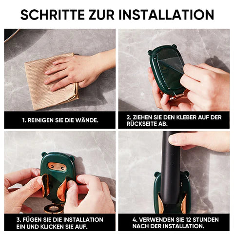 Wandhalterung für elektrische Zahnbürsten – Ordnung & Hygiene im Badezimmer!