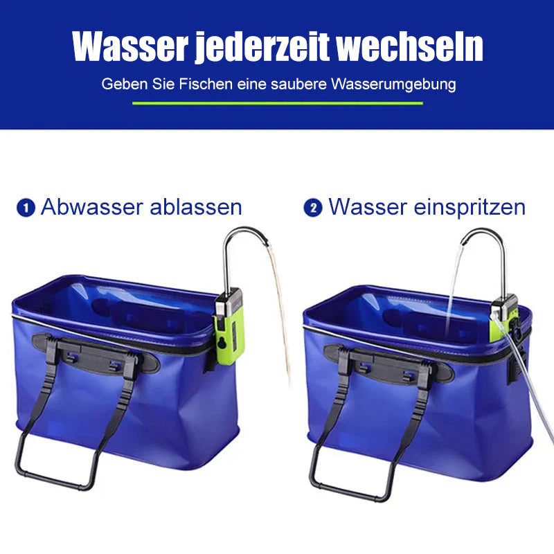 Tragbare Sauerstoffpumpe für Angler – Mehr Sauerstoff für bessere Fänge