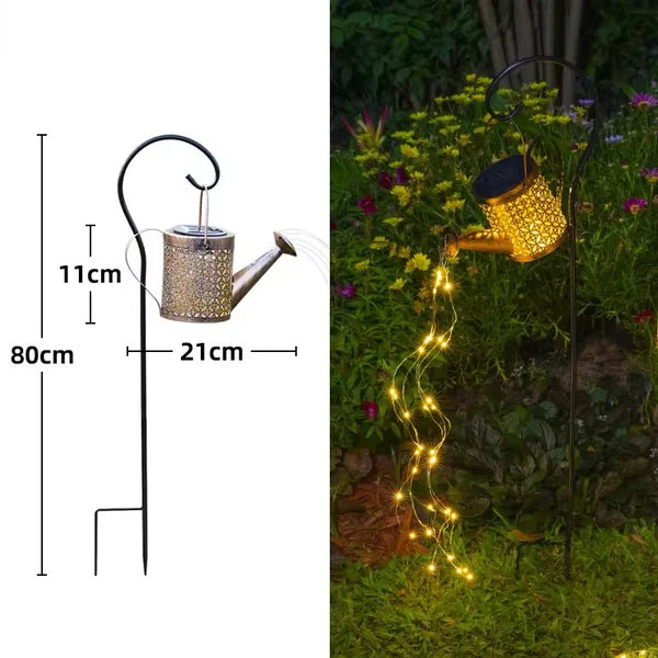 Solar Gießkanne mit Beleuchtung