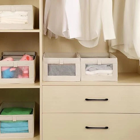 Faltbare Aufbewahrungsbox für Kleiderschrank