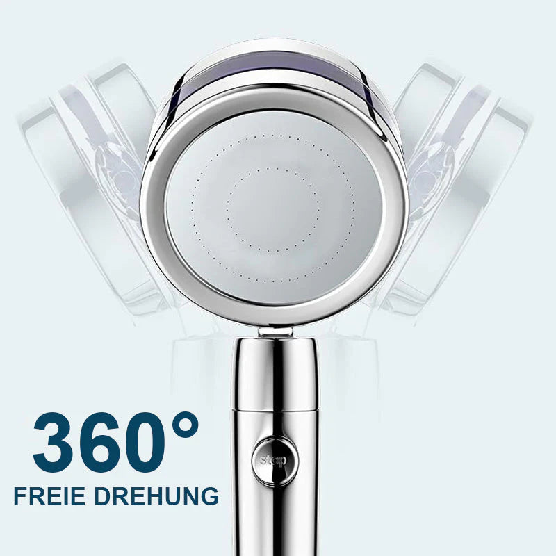 Drehbarer Hochdruck-Handbrausekopf