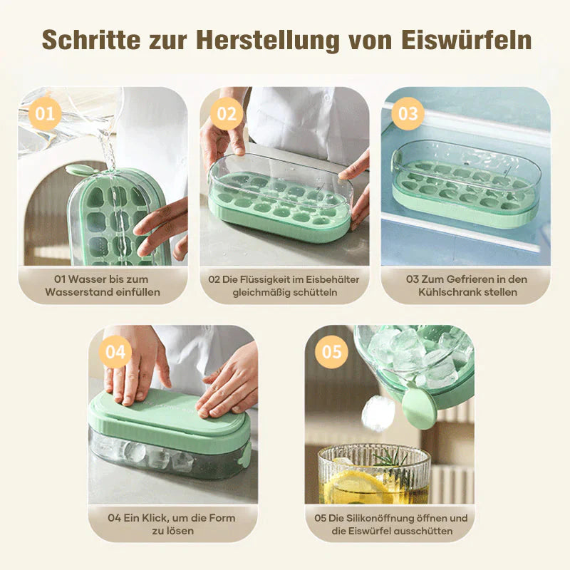 Silikon-Druck-Eiswürfelspender